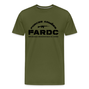 Force Armees Congo Dr Congo Shirt, Premuim Fabric, Unisex Premium unisex T-Shirt all sizes available