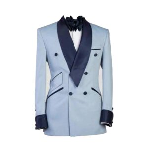 Jacket Custom Made Bridegroom Wedding Formal Occasiom Elegant Black Men Suits With One Button