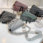 Saddle Bag Dior Shoulder Bag Female Handbag Messenger Bag Fashion