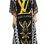 LV Cotton Kaftan Kaftan Wear Kaftan Resort Wear, Full Length Kaftan Long Kaftan Pool Cover Up