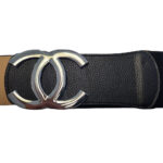 Chanel Stretch Waist Belts High Quality Elastic Leather Ladies designer women Stretch Belts