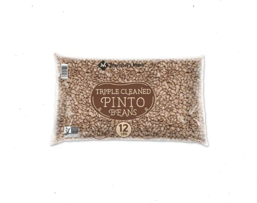 Triple Member's Mark Pinto Beans 12 Lbs