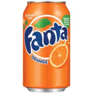 Fanta Orange, Coca Cola Brand, 12-Ounce (Pack Of 24)